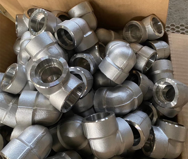Forged steel fittings manufacture socket weld elbow