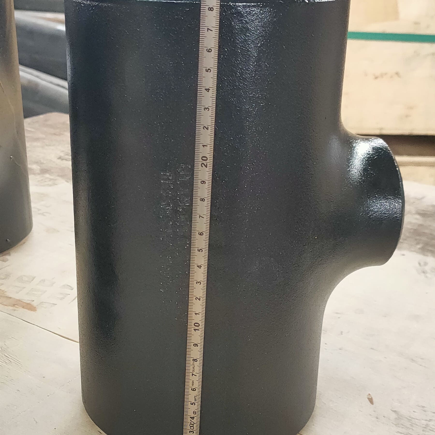 Butt Weld Reducing Tee Carbon steel pipe Fittings