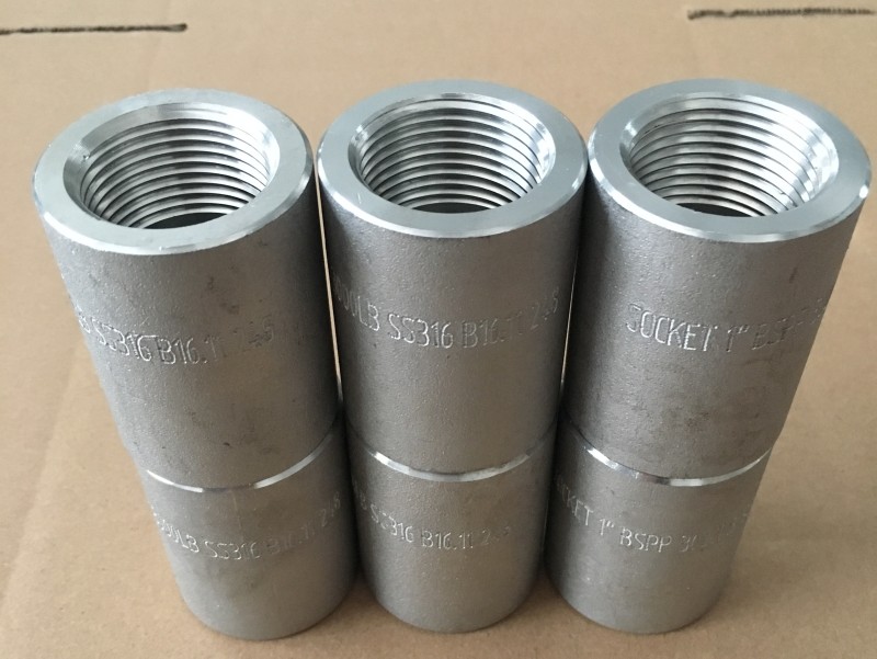 A182 SS316 Forged Steel Coupling