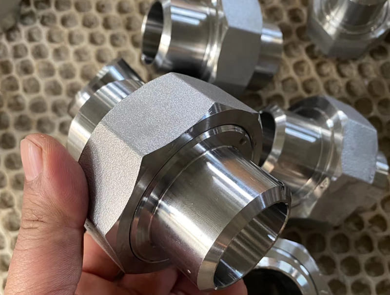 High Pressure Socket Weld Steel Pipe Fittings 3 inch Union