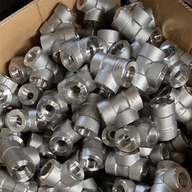 Class 3000 SW Tee Stainless Steel Pipe Fittings