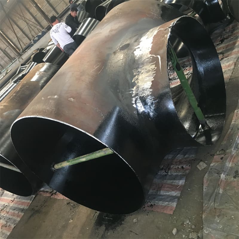 Large Diameter Equal Tee Carbon Steel Fittings