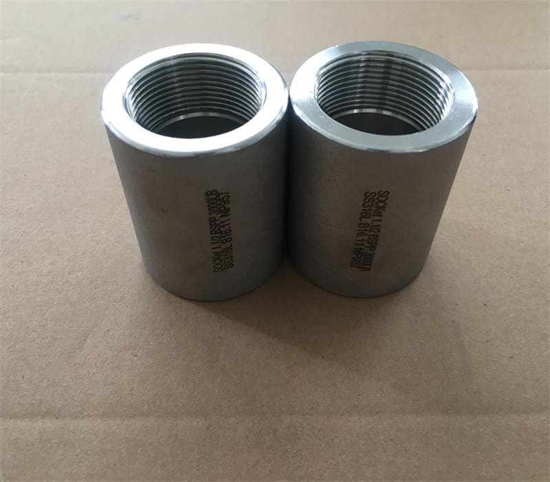 ISO SS 316 Threaded Steel Coupling