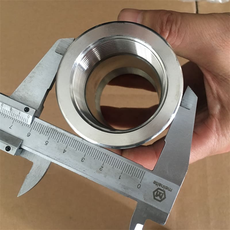 ISO Stainless Steel Pipe Fittings Threaded Coupling