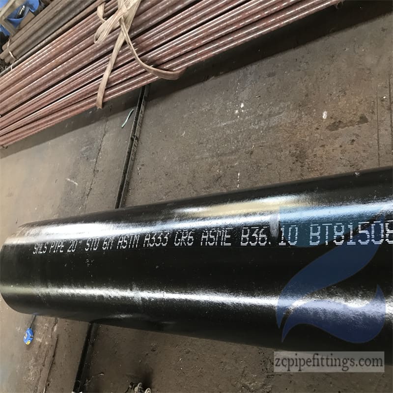 20IN SCH STD A333 GR.6 Carbon Steel Pipe
