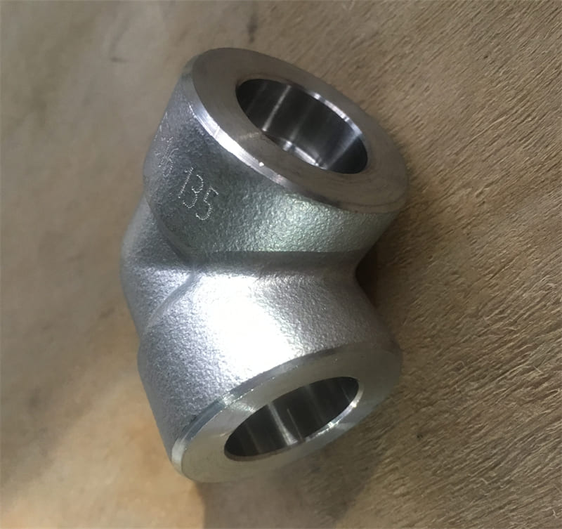 ASTM B16.11 Haute pression 3000 # LB Elbon en acier forgé