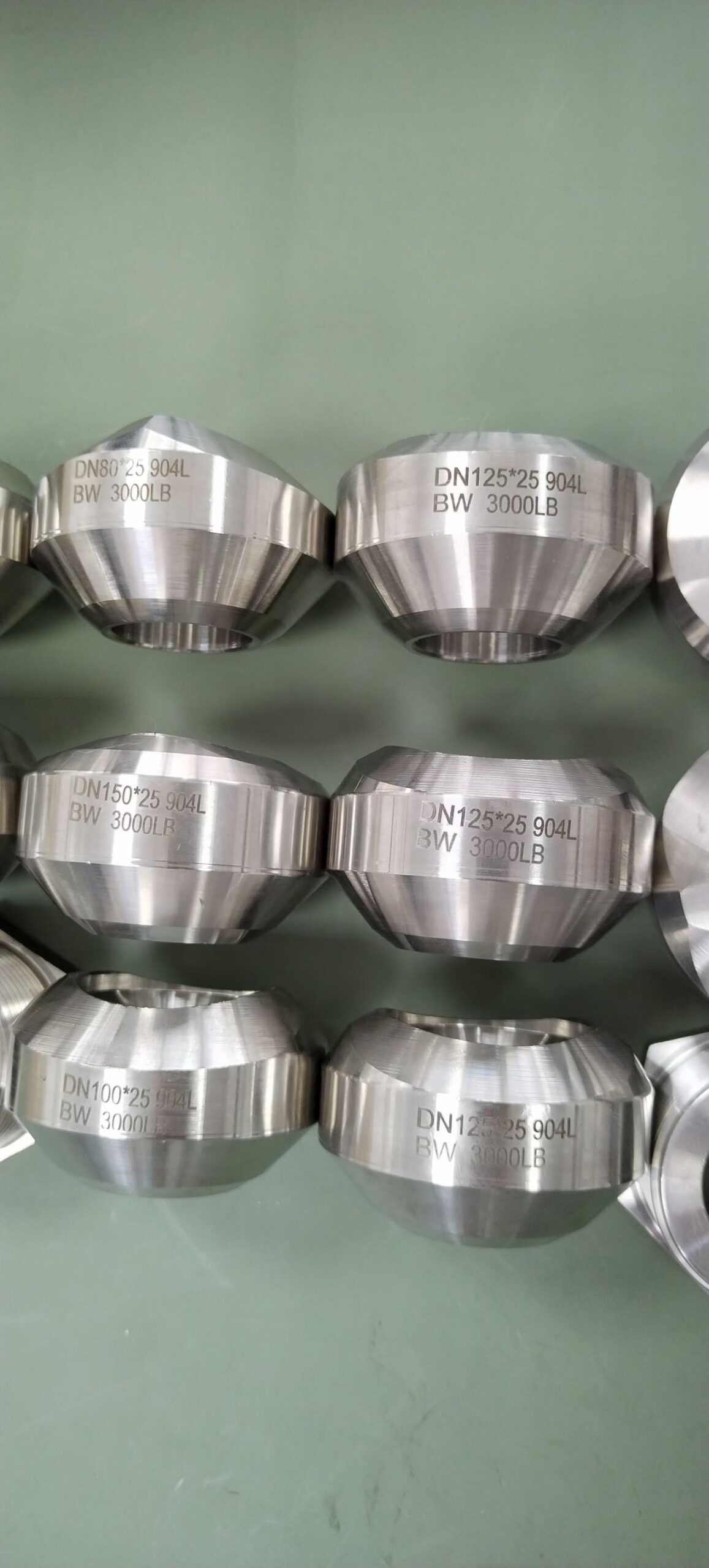 Accesorios de tubería de acero SS304 acoplamiento roscado