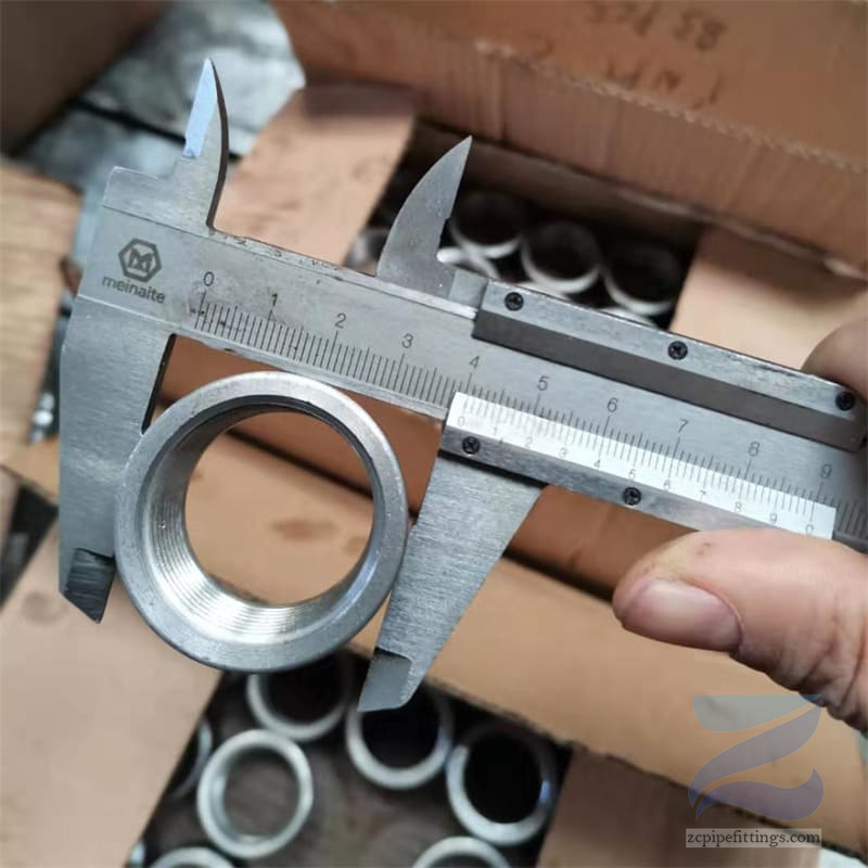 Threaded Full Coupling Forged Pipe Fittings Dimension