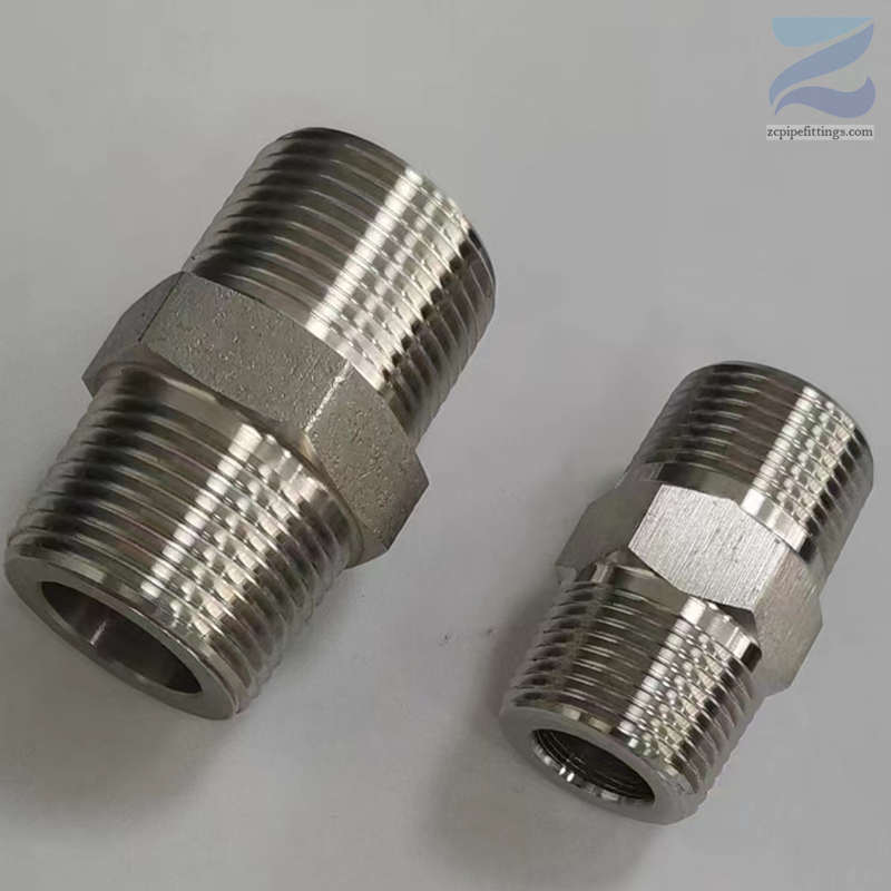 ASTM A182 F316 Rohrnippel ASME B16.11 Geschmiedete Ausstattung