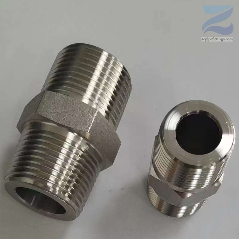 Stainless steel 316 Hex nipples 1/8″-3″ ASME B16.11