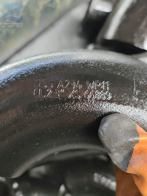 ASMT A234 WPB Kohlenstoffstahl BW Ellbogen
