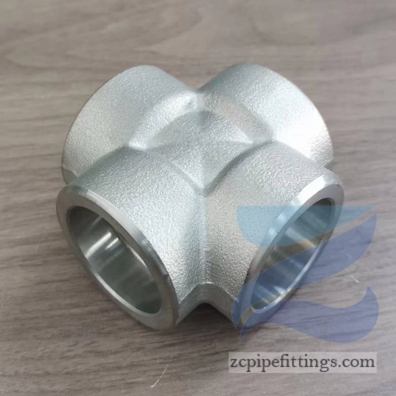 Stainless Steel ASTM A403 WP304L Butt Weld Cross Fittings