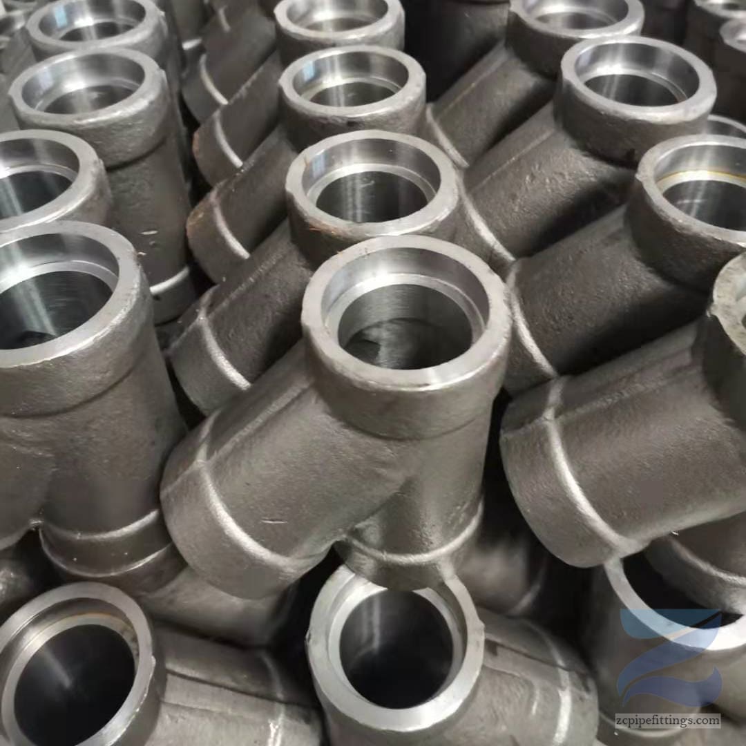 CL3000 Carbon Steel Lateral Tees Forged Socket Weld Fittings