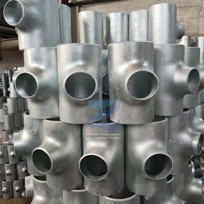 ASTM A234 sch160 equal tee butt welding fittings