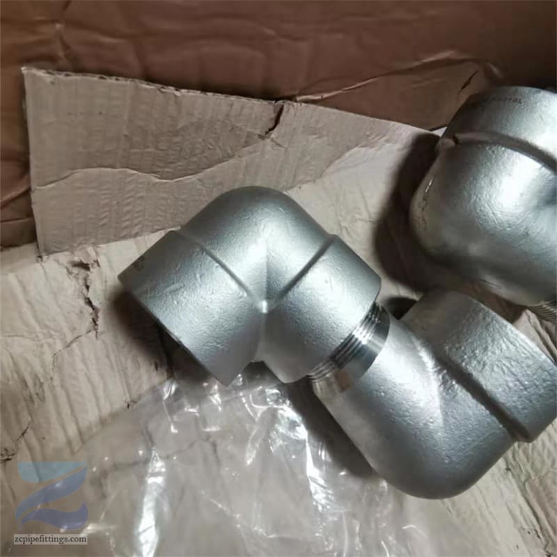 Alloy Steel A182 Threaded Elbow Dimensions