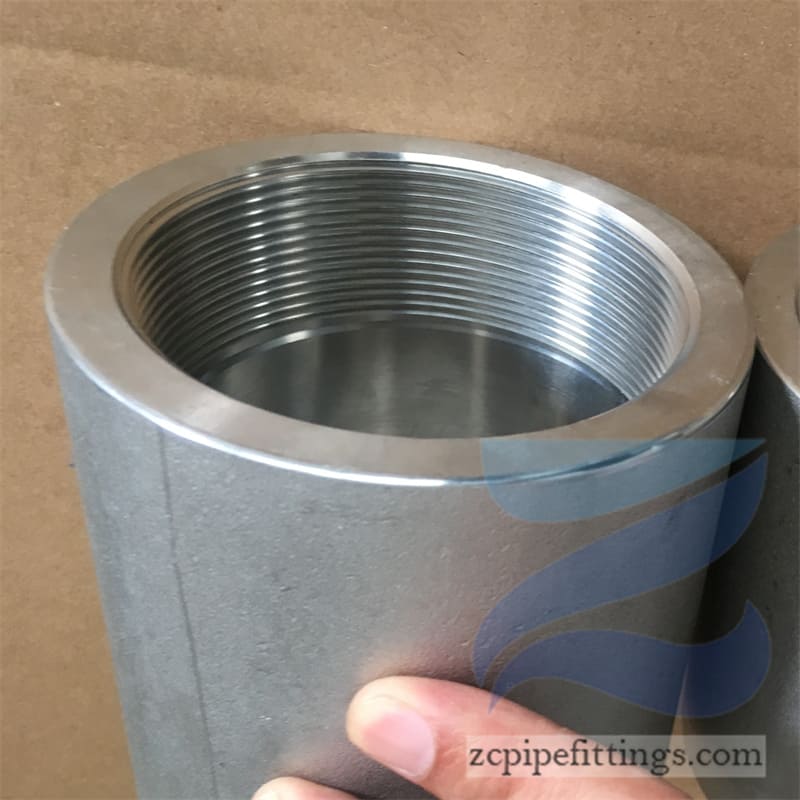 Carbon Steel ASTM A105 Threaded Coupling Dimentions