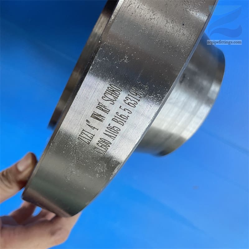 Forged Steel Flange Supplier 4” Weld Neck Flange