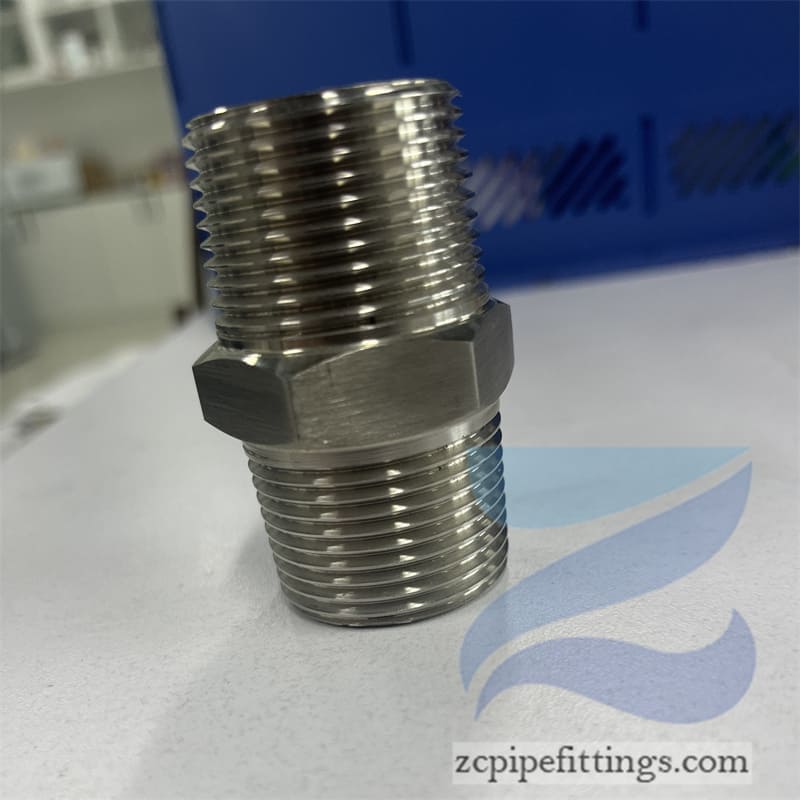 Alloy Steel A182 Threaded  Hex Nipple Dimentions