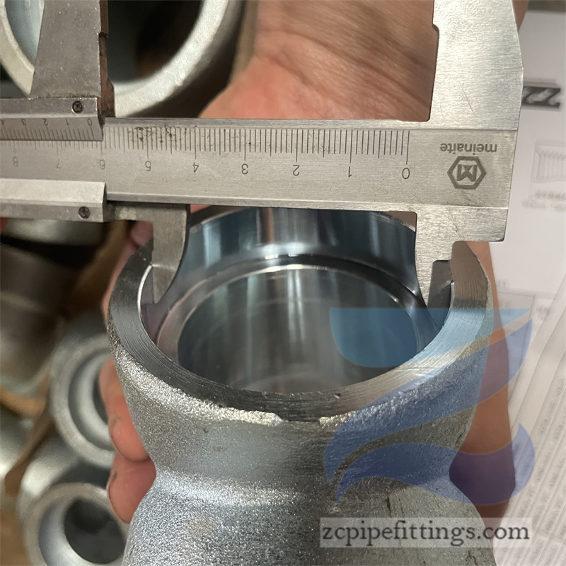 Alloy Steel A182 Socket Weld Elbow Dimension